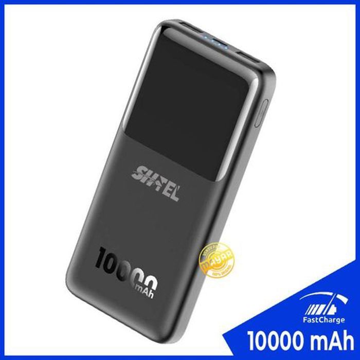 Konfulon PowerBank Slim Original 10000 mAh écran LED 2 ports USB + Port Type-c chargement Rapide