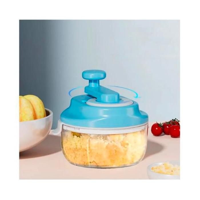 Petit Hachoir Manuel pour Ail, Oignon, Légumes, Fruits, Aliments pour bébés Mini Hachoir Multifonctionnel pour la Cuisine