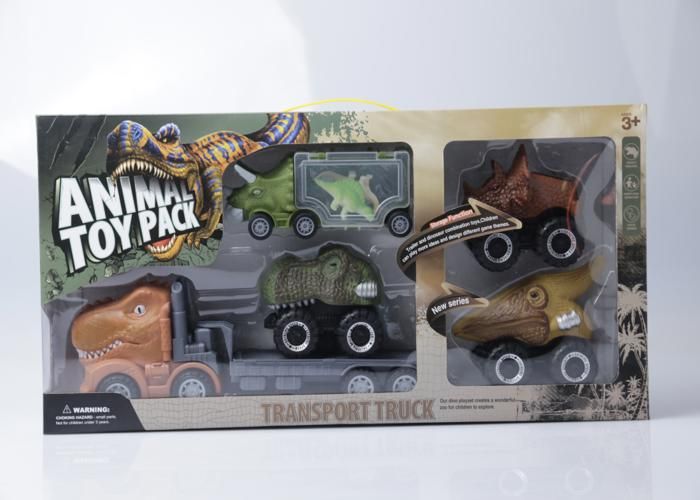 CAMION FRICTION TRANSPARENT - Dinosaur