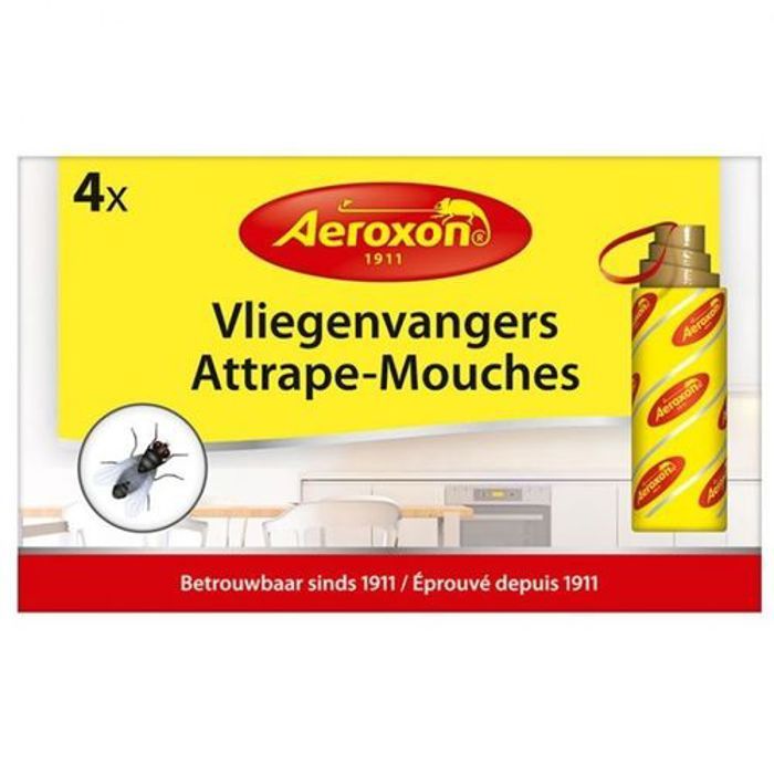 Attrape mouches aeroxon 4 pieces