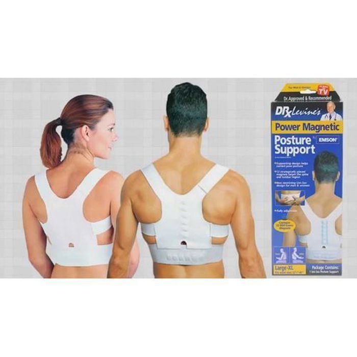 Power Magnetic Support Tuteur épaule pour maintien correction Posture Position avec aimants Soulage la douleu