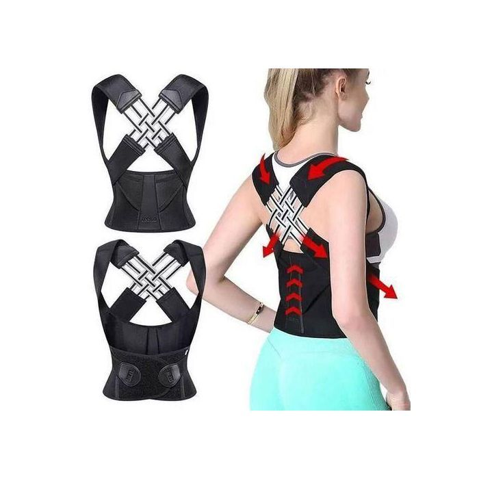 Posture Dos Redresse pour Homme Et Femme, Redresseur Dos avec Ceinture Dorsale Ajustable