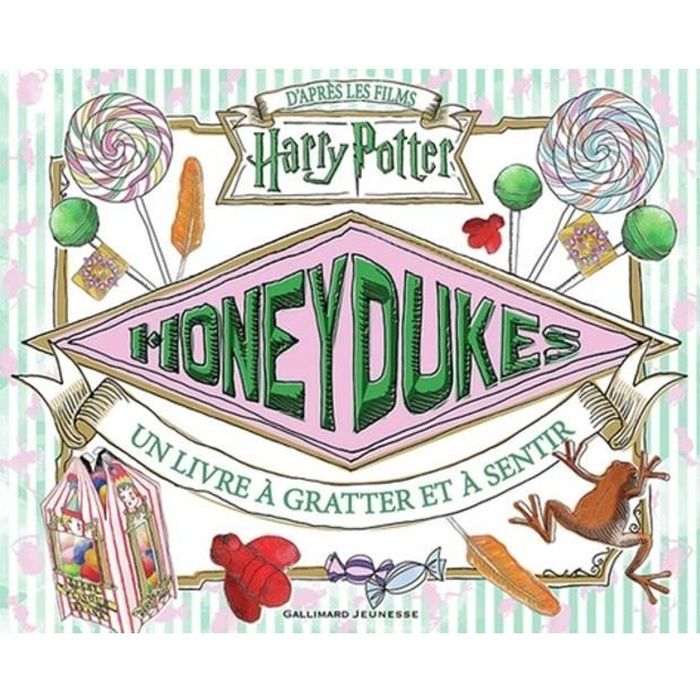 Livre interactif - Honeydukes - Harry Potter - Parfums à gratter - Scènes savoureuses