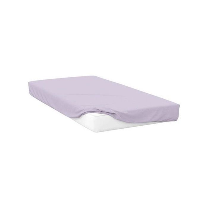 Drap Housse Violet Antiallergique Bébé 60x120 cm