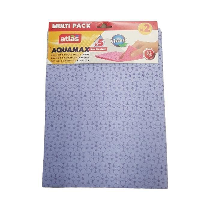 Set de 2 Serpilleres 60x50 cm aquamax - Couleur Aléatoire
