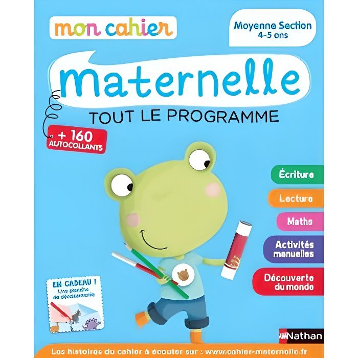 Mon cahier maternelle MS