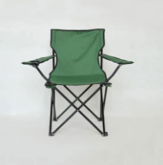 Chaise camping et plage vert