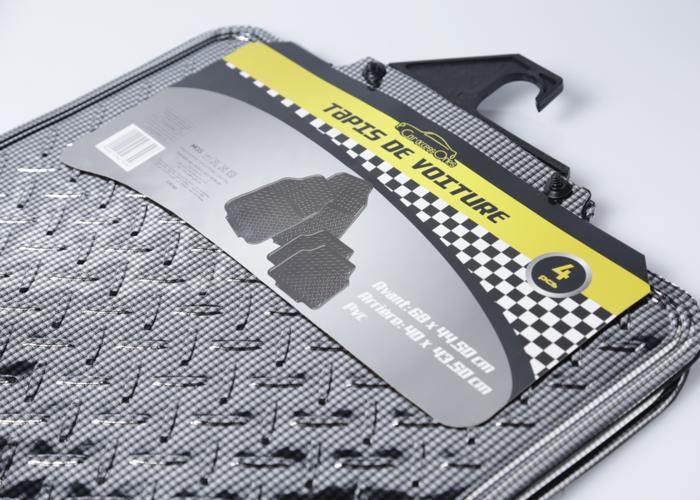 TAPIS PVC ALUMINIUM CARBON 3,40 KG