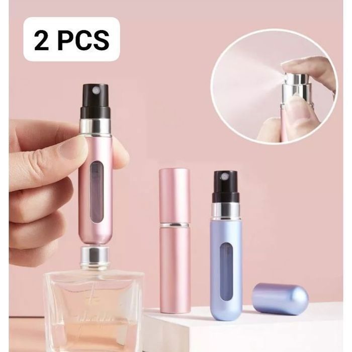 Bouteille rechargeable de parfum - Non spécifié - 5 ml - Mini flacon pulvérisateur - Écologique - Compact