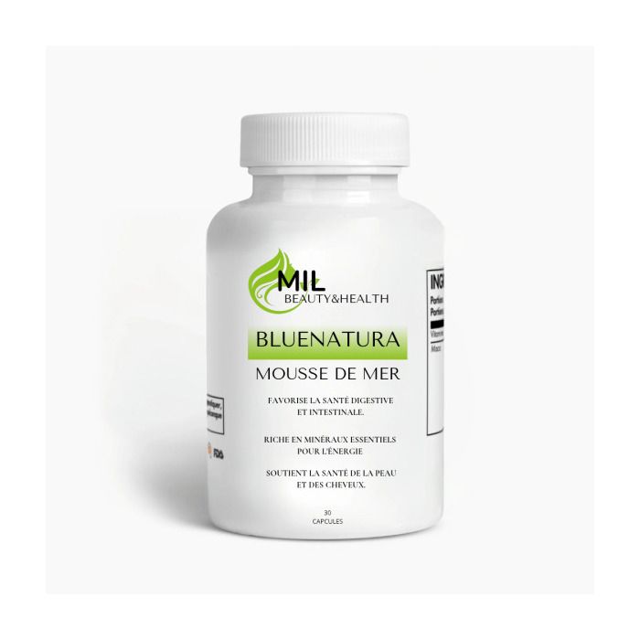 Blue Natura- Renforcez votre système immunitaire, Améliorez votre digestion, Boostez votre énergie.