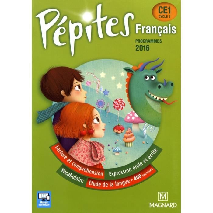 Français CE1 Pépites. Programmes 2016