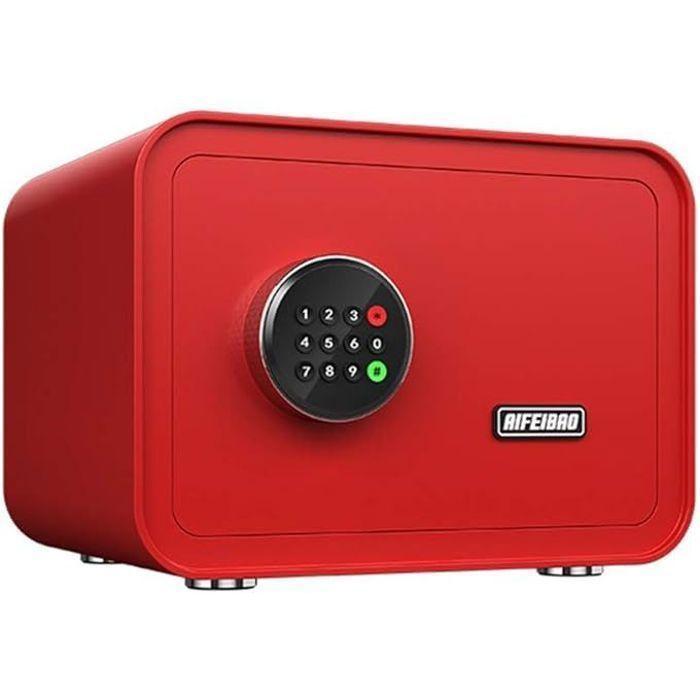 Coffre fort électronique - 25 x 35 x 28 cm clé plus code Alarme