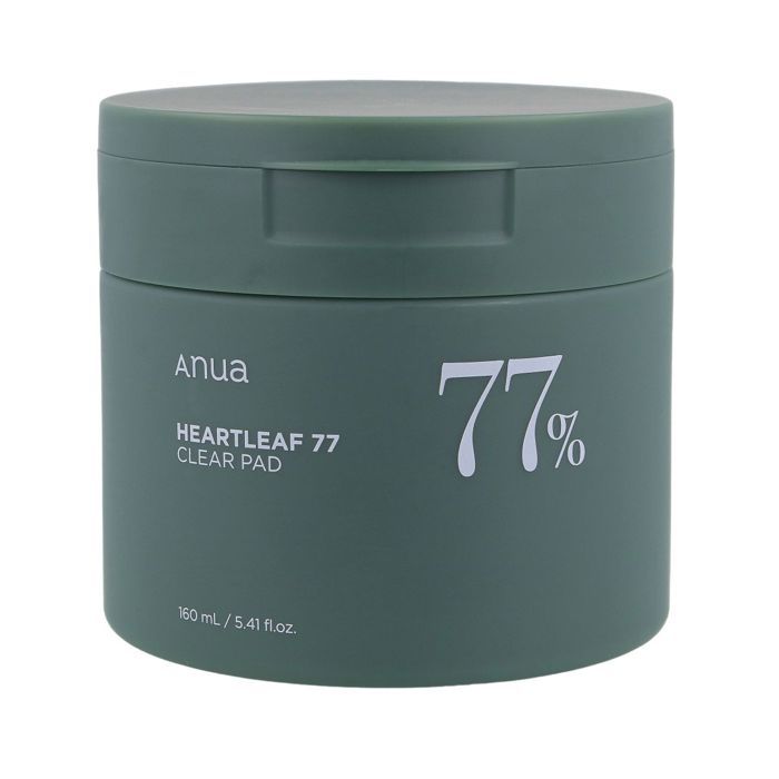 Coussinets hydratants - ANUA - HEARTLEAF 77% CLEAR PAD - 70EA - Tonifiant - Exfoliant doux