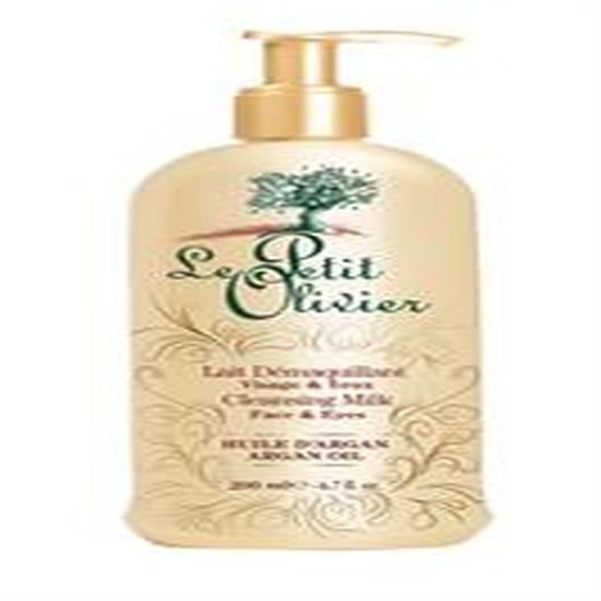 Lait démaquillant - LE PETIT OLIVIER - Huile d'Argan - 200ml - Tous types de peau - Femme
