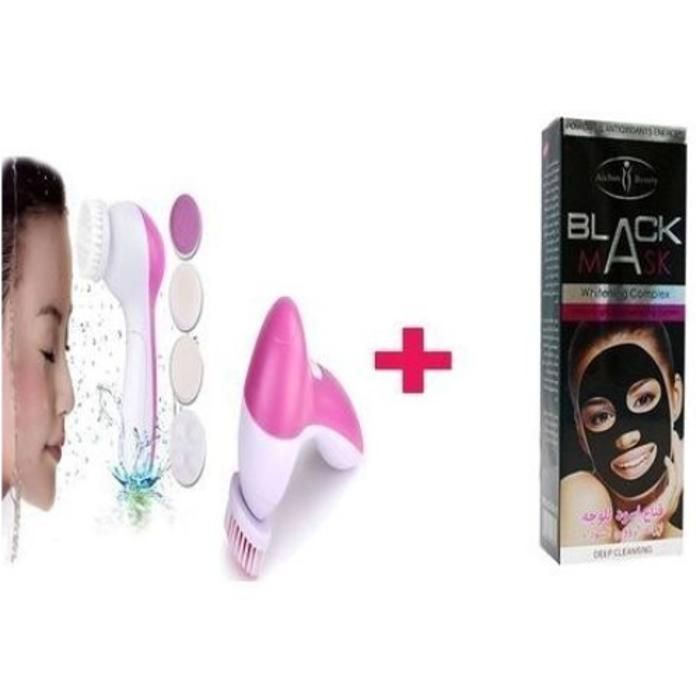 Pack bross 5 en 1 Soin Beauté + Masque Noir