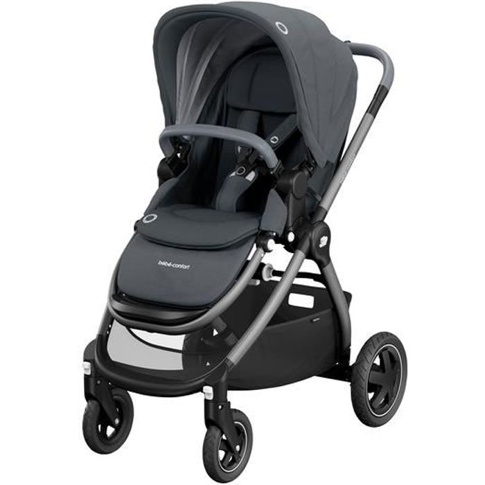 BEBE CONFORT poussette citadine Adorra, de la naissance à 4 ans, Essential Graphite
