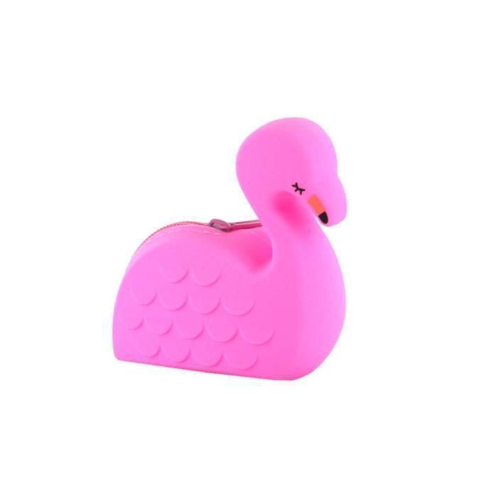 Porte-monnaie - M24 - Flamingo - Rose - Fantaisie - Compact et léger