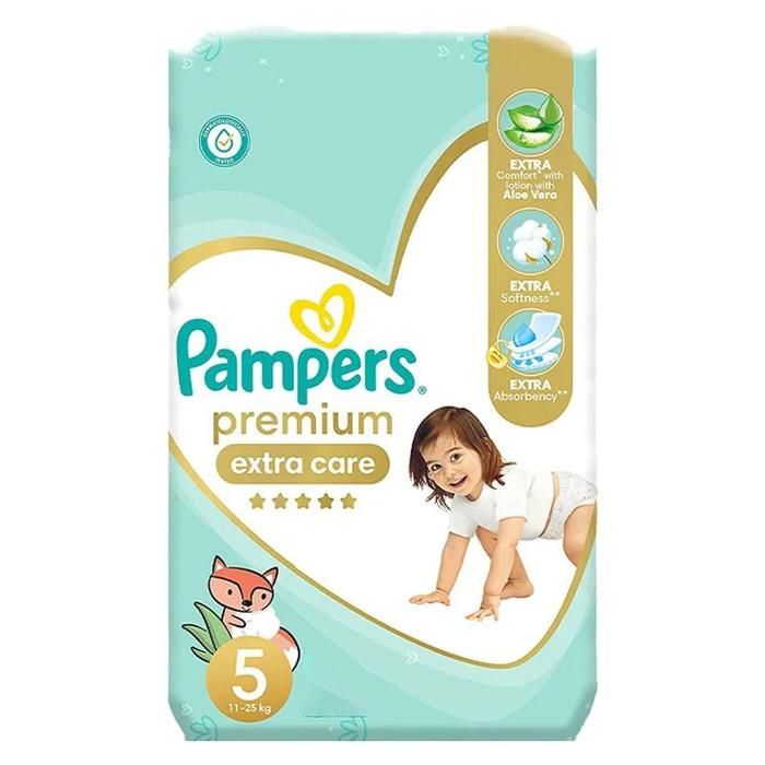 COUCHES PAMPERS PREMIUM TAILLE 5 68 UNITES