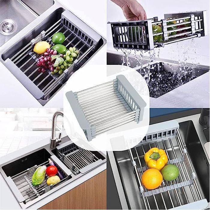 Vidange de cuisine réglable en plastique