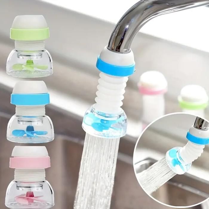 Robinet de cuisine filtre eau et buses réglables (lot de 3)(Couleur aléatoire)