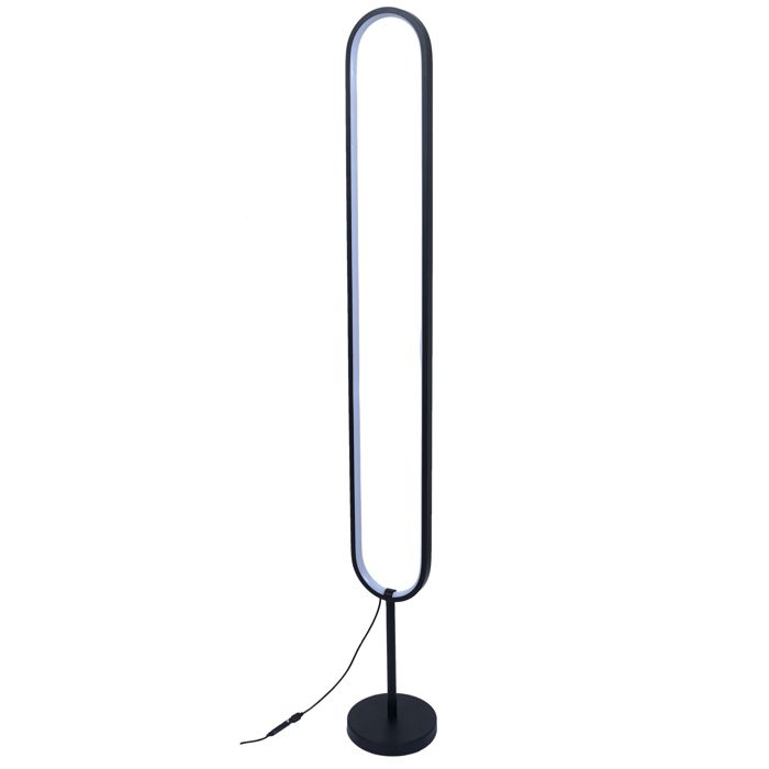 LAMPE LED OVALE SUR PIED 120CM