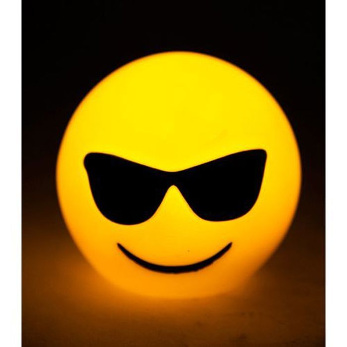 Cool Emoji Face Mini LED Veilleuse