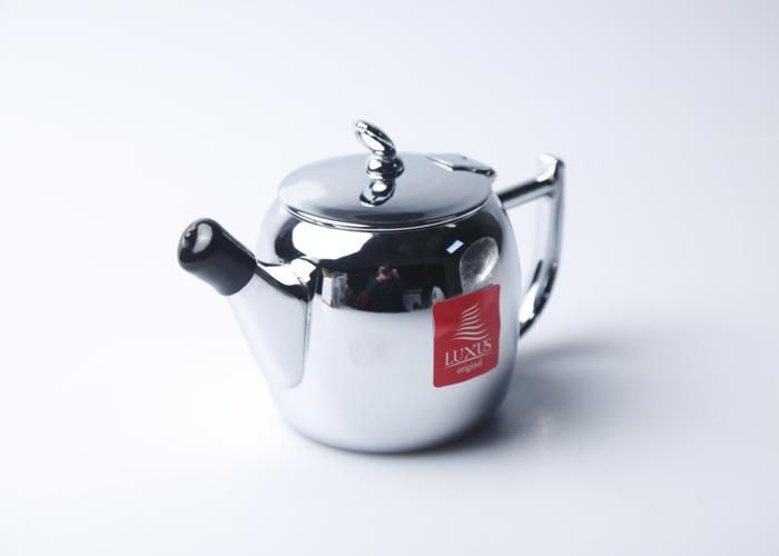 Théière - Inox - Réf T306 - 0,9 L - Design élégant - Accessoire cuisine