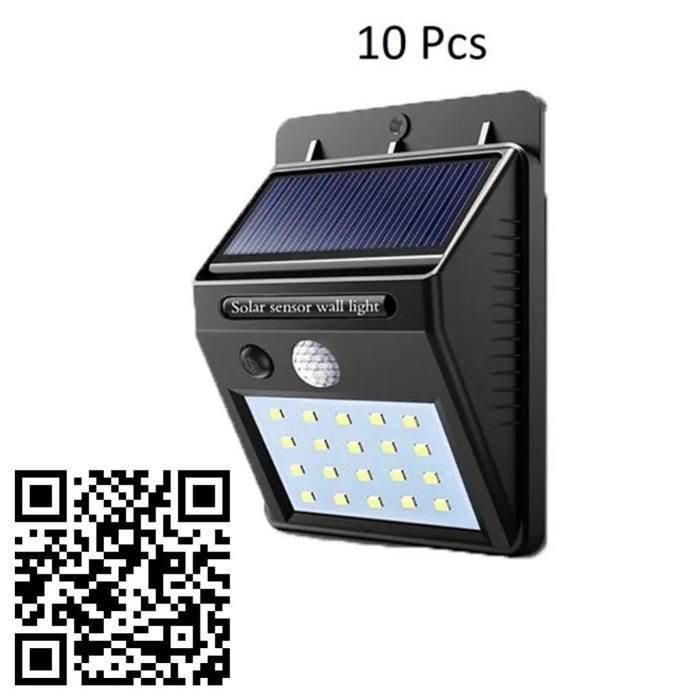 Lot de 20 -Mini Projecteur - Non spécifié -  - LED - Rechargeable - Solaire -