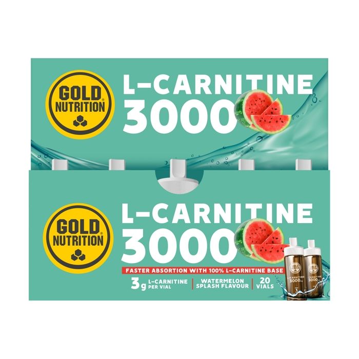 L-Carnitine 3000 20 ampoules - Pastèque