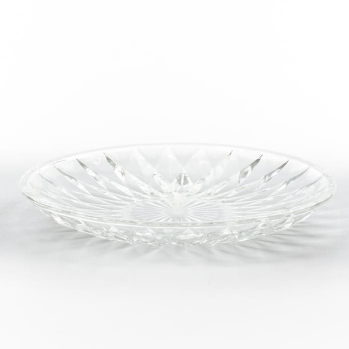 PLAT EN VERRE GARVE 25 CM