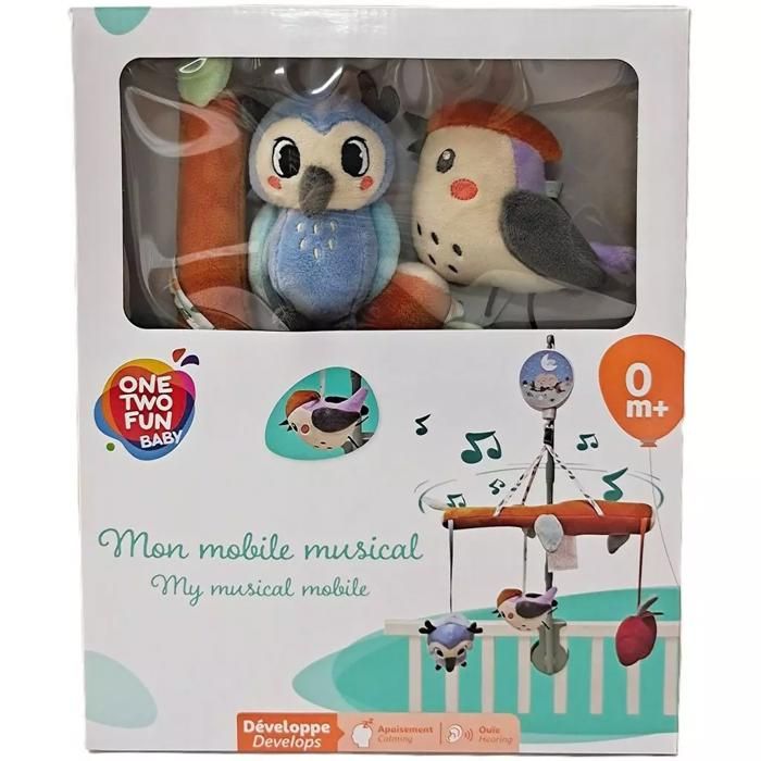 Jouets mobiles musical multi actives - ONE TWO FUN