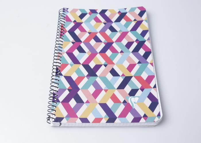CAHIER SPIRALE 160X220CM 160P 5X5 90G MULTICOULEURS