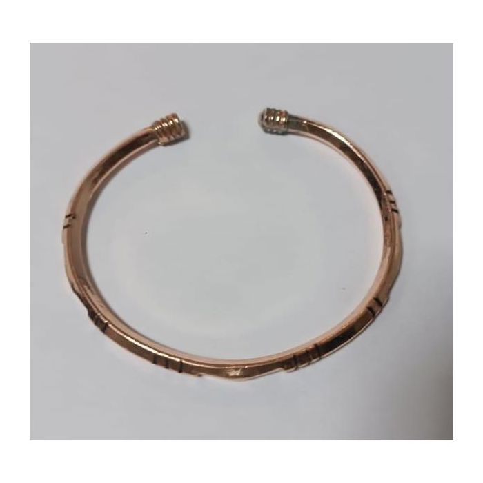 Bracelet  en cuivre massif pour soulager les douleurs d'arthrose et rhumatismales. 1 Pc