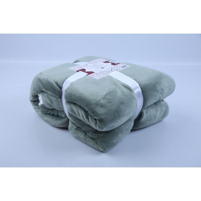 Plaid - GENERIC - TEX-S004 - 150x200 cm - 100% polyester - Couleur aléatoire