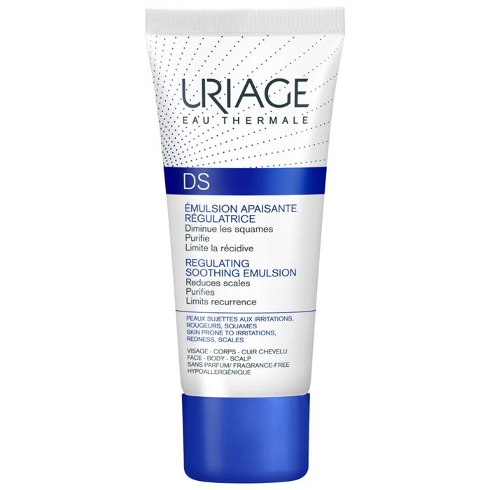 Soin apaisant régulateur - Uriage - DS Émulsion - 40ml - Hypoallergénique - Peaux sensibles