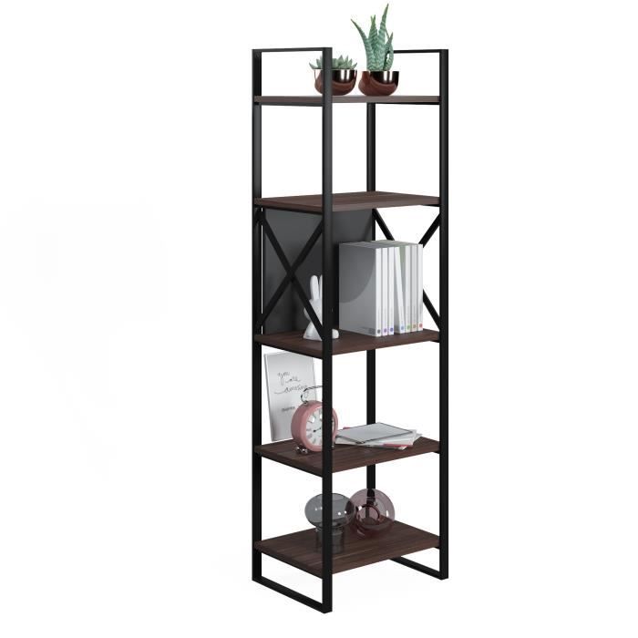 META NARROW BIBLIOTHEQUE 165X48X35CM VICTRIA WALNUT