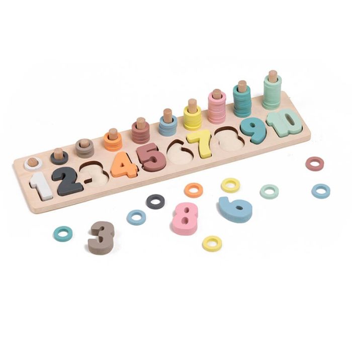 HAPE - Chiffres Puzzle En Bois