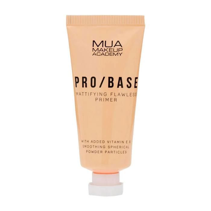 Fond de teint - MUA - PRO BASE PRIMAIRE MATIFIANTE - Soyeux - Vitamine E - Pour tous types de peau