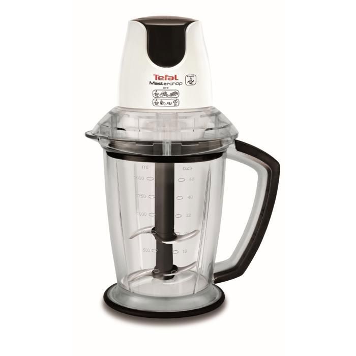 HACHOIR XXL MASTERCHOP 1,5L 3EN1 500W MB470B30 TEFAL