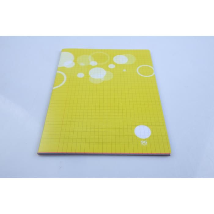 Cahier Piqué A3 96P Seyès 90G Polypro Nouvelle Page- Couleur aléatoire