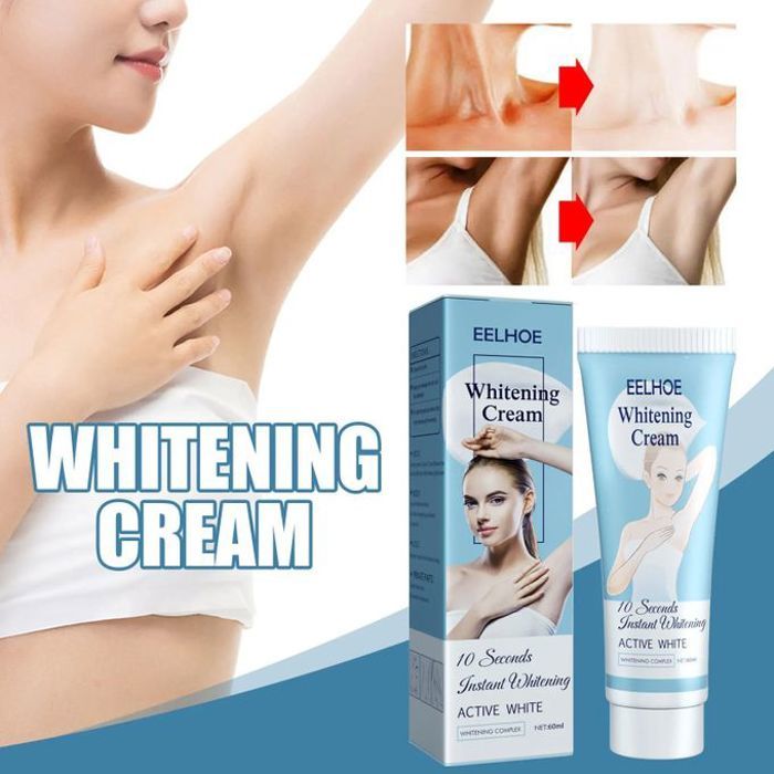 Crème éclaircissante filtrée sous le bras pour femme,les ati elles,60ML