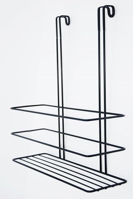 Panier Suspendu - Polyvalent - Métal Inoxydable - Gris - Design Contemporain