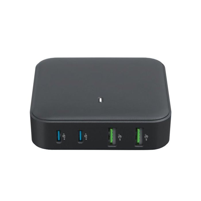Chargeur de bureau - Goui - GAN 100W - 4 ports - USB-C PD - Quick Charge 3.0