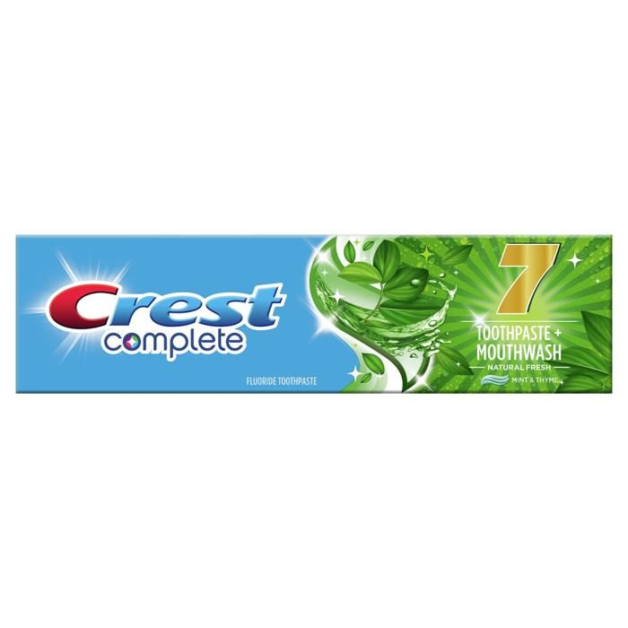 Crest Dentifrice Complete Natural Fresh - 100ml