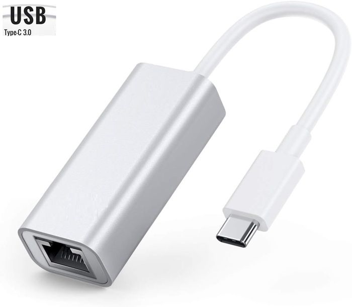 USB 3.0 Type C RJ45 Ethernet adaptateur réseau boitier en aluminium MacBook