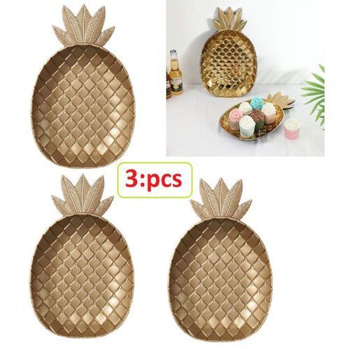Lot de 3 Accessoires de Vaisselle pour Servir Apéritifs et Fruits Secs avecStyle