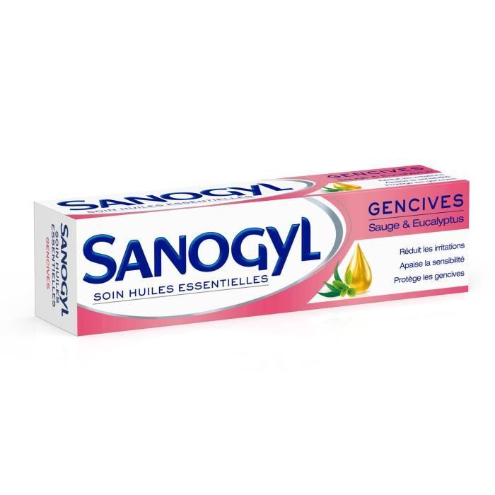 SANOGYL Dentifrice Soin Huiles Essentielles Gencives - 75 ml