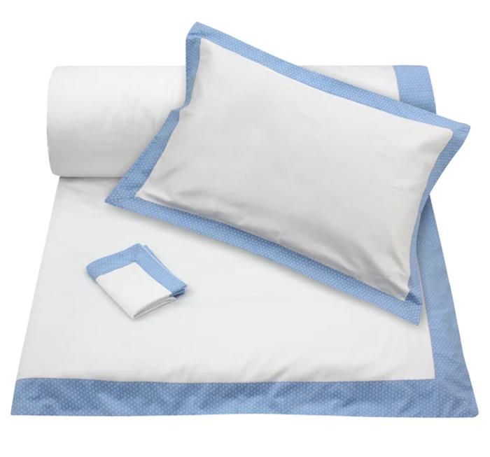 Parure de housse - HALE - Tiny squares - Satin de coton - 240x240 cm - 100% coton égyptien