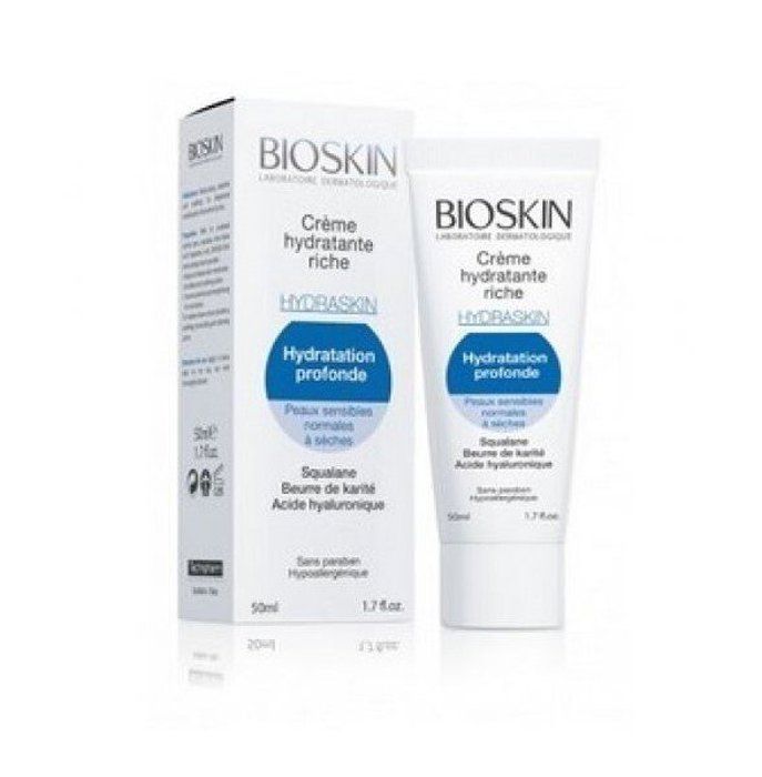 Bioskin Crème Hydratante Peaux sensibles normales à séches 50ml