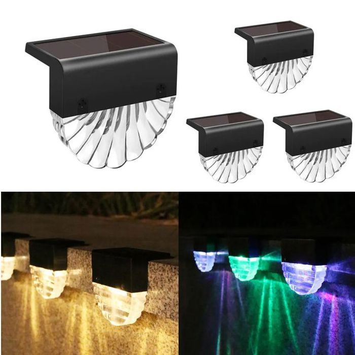 Lumières solaires extérieures 4 pack